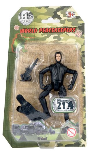 WORLD PEACEKEEPER 1:18 SCALE FIGURE WATER OPS. ASSORTMENT WITH ACCESSORIES