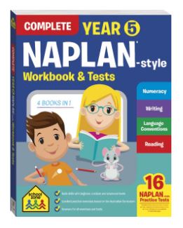 SCHOOL ZONE YEAR 5 NAPLAN STYLE WORKBOOK AND TESTS