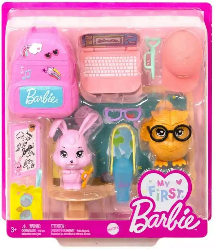 BARBIE - MY FIRST BARBIE - STARTER STORY PACK  - BUNNY AND OWL
