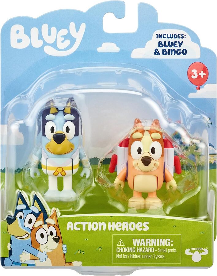 BLUEY - ACTION HEROS