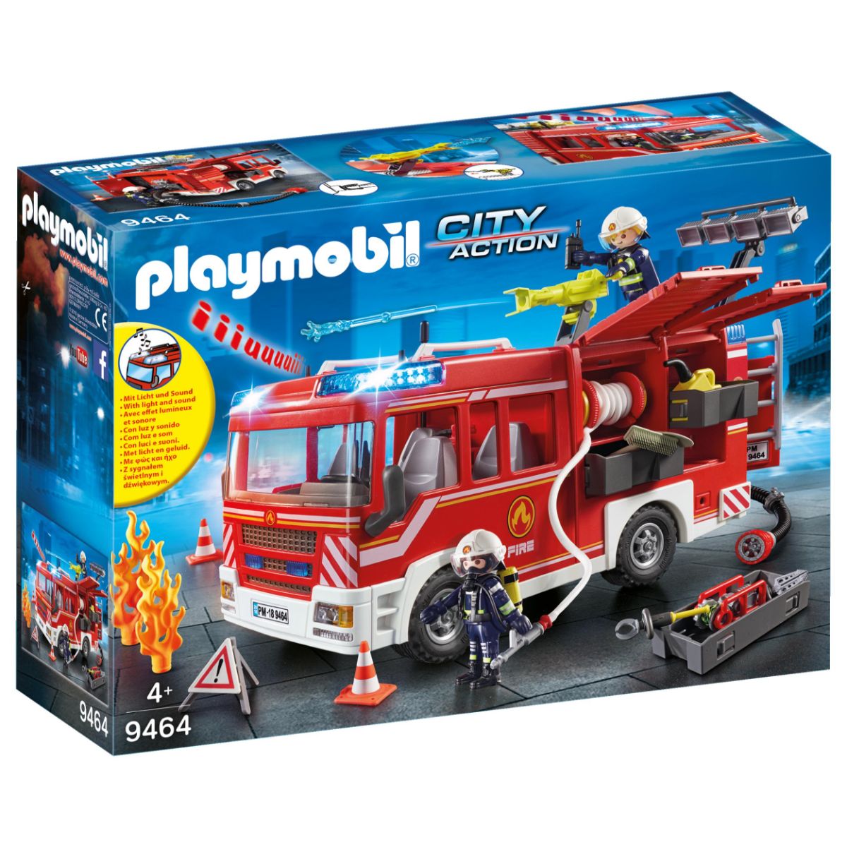 PLAYMOBIL 9464 CITY ACTION - FIRE ENGINE