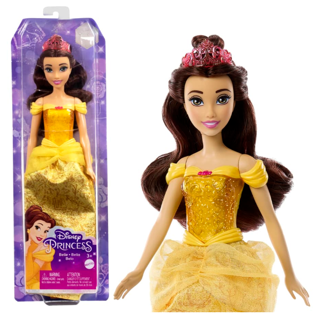 DISNEY PRINCESS 100 YEARS CELEBRATION - BELLE IN GOLDEN GOWN DOLL