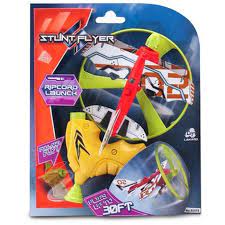STUNT FLYER COPTER RIPCORD LAUNCHER