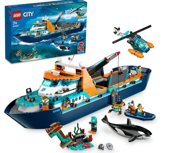 LEGO 60368 CITY - ARTIC EXPLORER SHIP