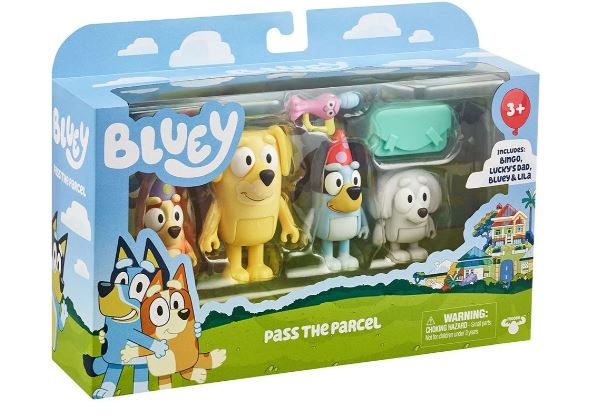 BLUEY FIGURE PACK - PASS THE PARCEL