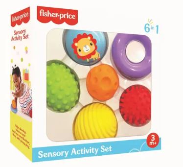 FISHER PRICE - SENSORY ACTIVITY SET 6 IN 1