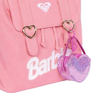 BARBIE FASHION ACCESSORIES - PINK SPARKLE DRESS AND BAG WITH 5 SURPRISES