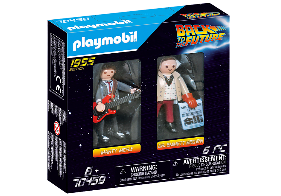 PLAYMOBIL BACK TO THE FUTURE MARTY MCFLY AND DR. EMMETT BROWN