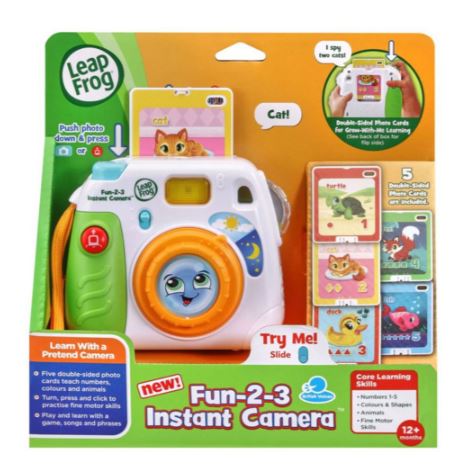 LEAP FROG FUN 2-3 INSTAND CAMERA