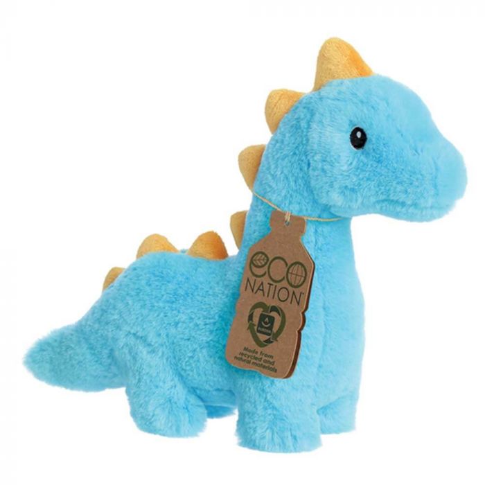 ECO NATION DIPPER THE BLUE AND ORANGE DIPLODOCUS SOFT TOY