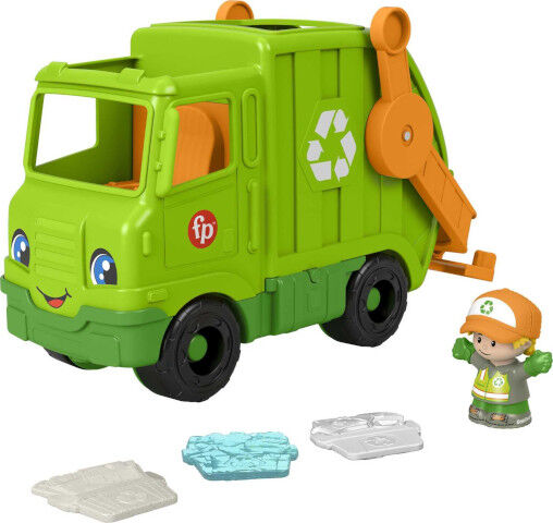 LITTLE PEOPLE RECYCLING TRUCK