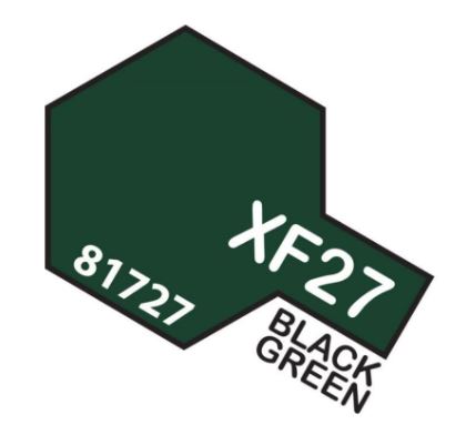 TAMIYA XF-27 MINI  BLACK GREEN