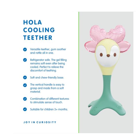 HOLA - GREEN COOLING TEETHER