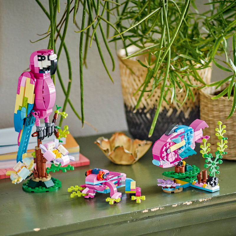 LEGO CREATOR 31144 EXOTIC PINK PARROT 3 IN 1