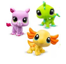 LITTLEST PET SHOP TRIO IN TUBE 3 PACK WILD VIBES