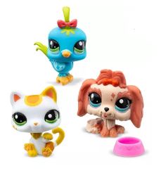 LITTLEST PET SHOP TRIO IN TUBE 3 PACK CITY VIBES