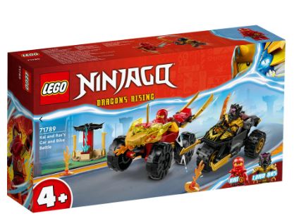 LEGO 71789 NINJAGO - KAIAND RAS'S CAR AND BIKE BATTLE