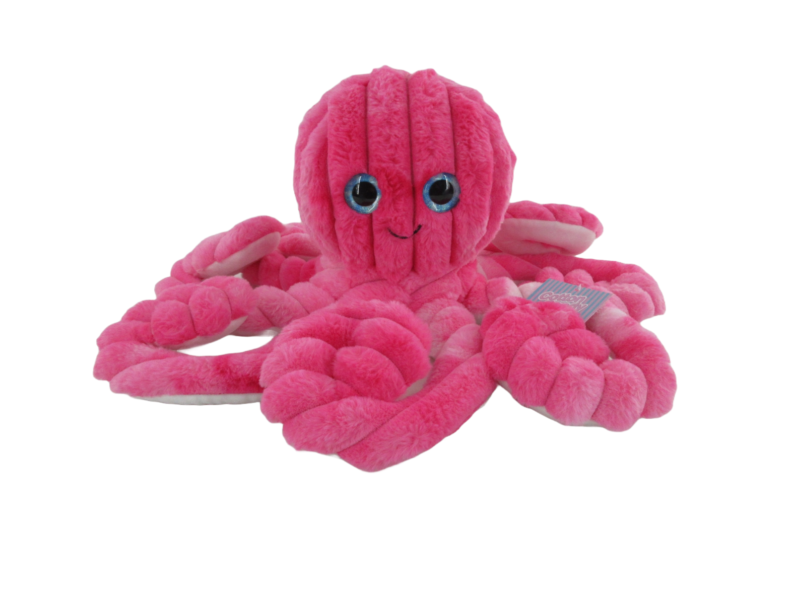 50CM TIE DYED OCTOPUS - OLIVER ROSY PINK