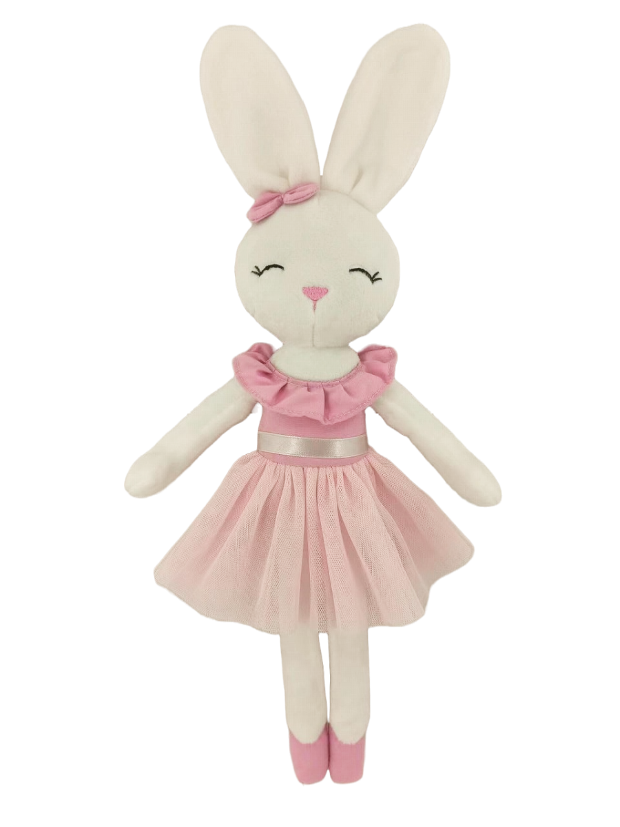 COTTON CANDY PLUSH BUNNY - VICTORIA PINK SKIRT