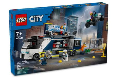 LEGO 60418 - CITY - POLICE MOBILE CRIME LAB TRUCK