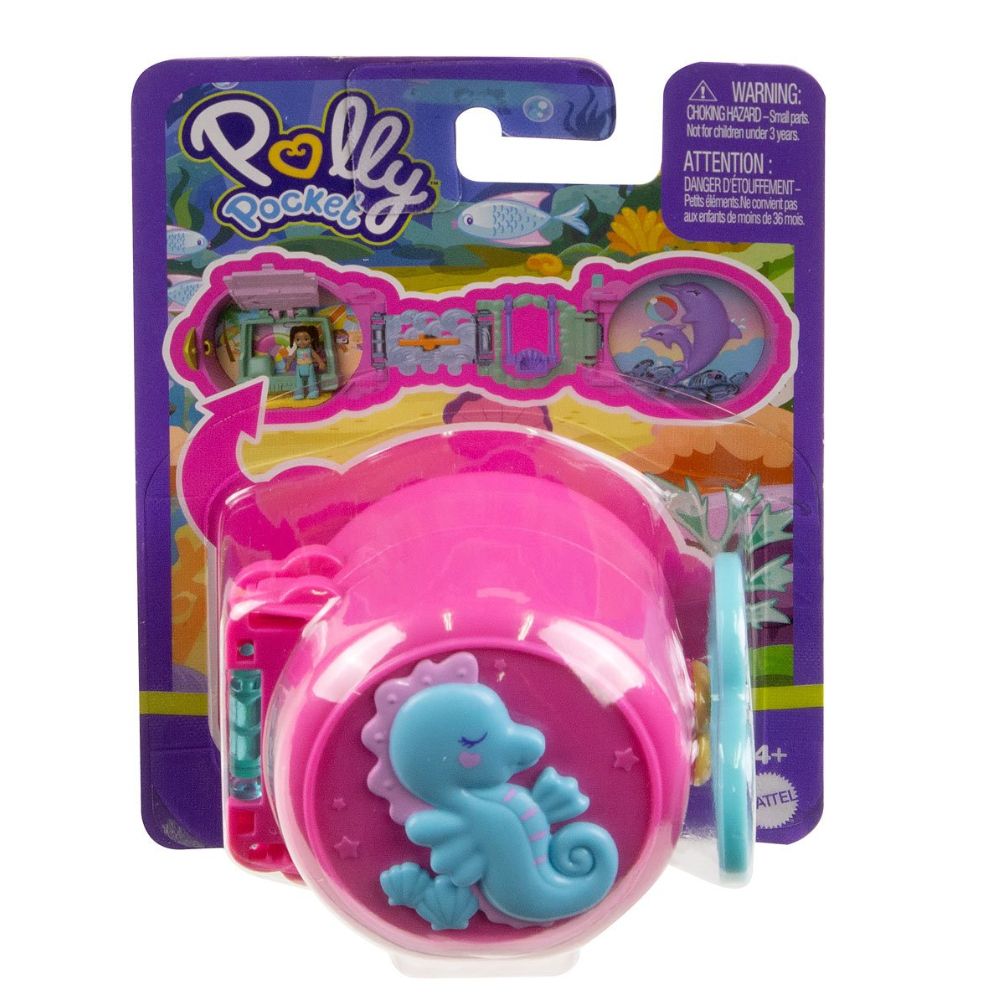 POLLY POCKET ON THE GO FUN - PINK