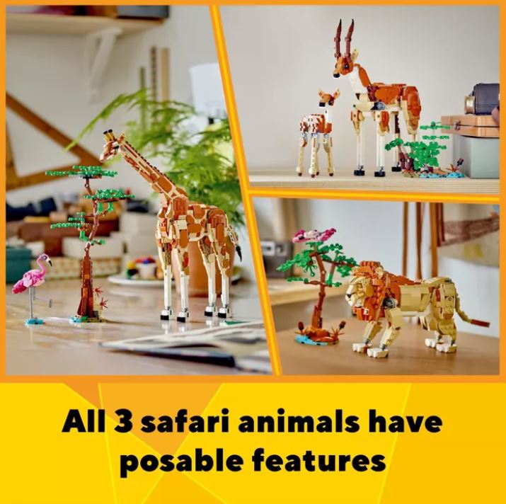 LEGO 31150 WILD SAFARI ANIMALS