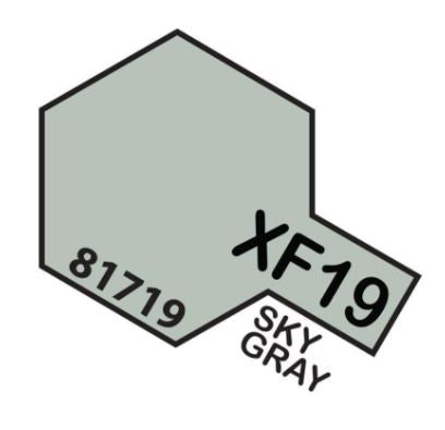 TAMIYA XF-19 MINI SKY GREY