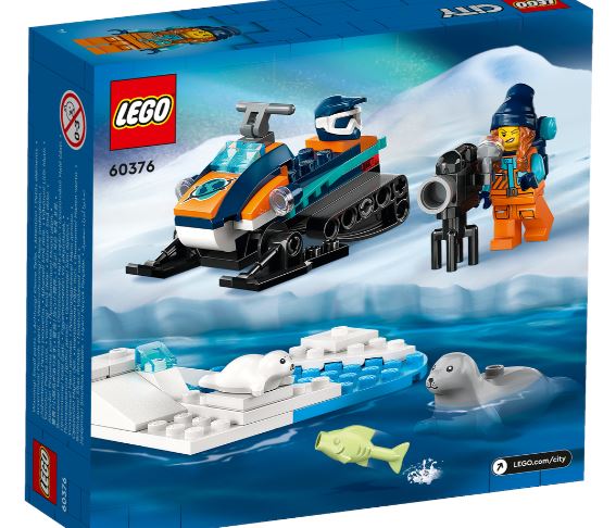 LEGO 60376 CITY - ARCTIC EXPLORER SNOWMOBILE