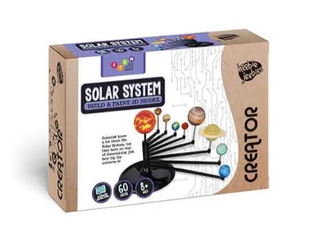 CREATOR SOLAR SYSTEM - BUILD AND PAINT 3D MODEL