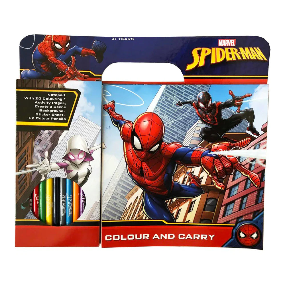 SPIDERMAN - COLOUR AND CARRY