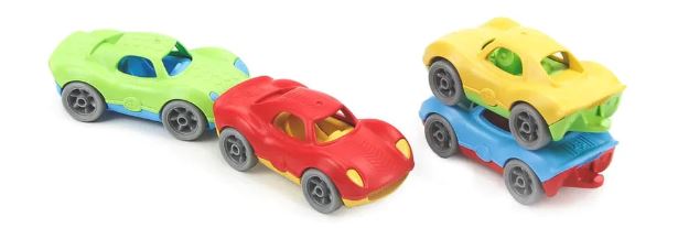 GREEN TOYS - STACK & LINK RACERS