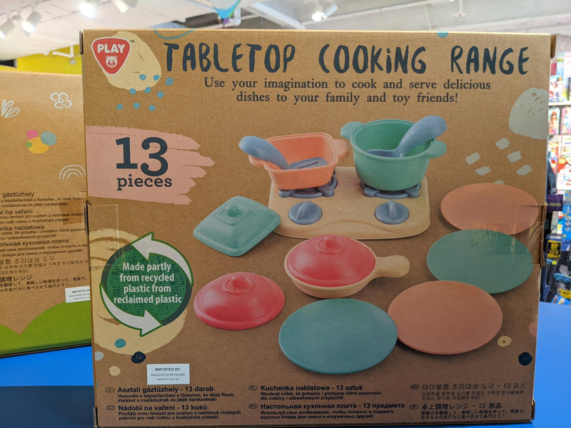 PLAYGO - RECYCLED PLASTIC - TABLETOP COOKING RANGE 13PCS