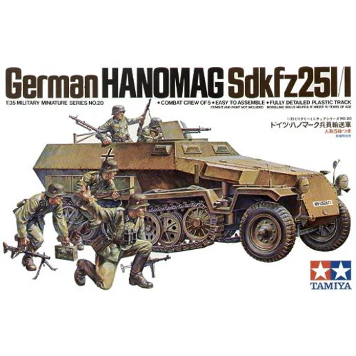 TAMIYA 1/35 GERMAN HANOMAG SDKFZ 251/1