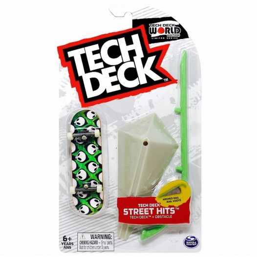 TECH DECK STREET HITS  ARCHED RAIL OBSTACLE