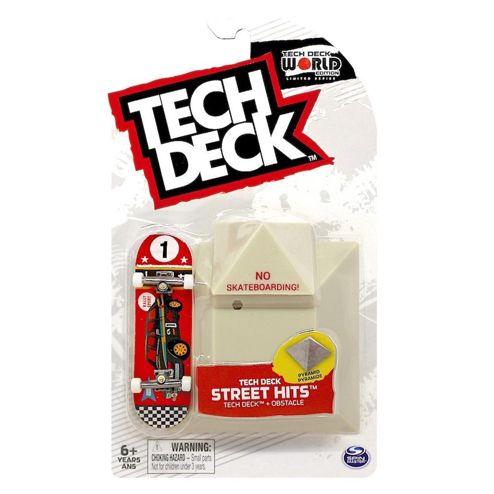 TECH DECK STREET HITS PYRAMID OBSTACLE