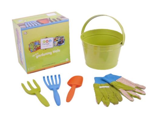 TWIGZ MY FIRST GARDENING TOOLS - GREEN
