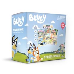 BLUEY 6 IN 1 PUZZLE PACK