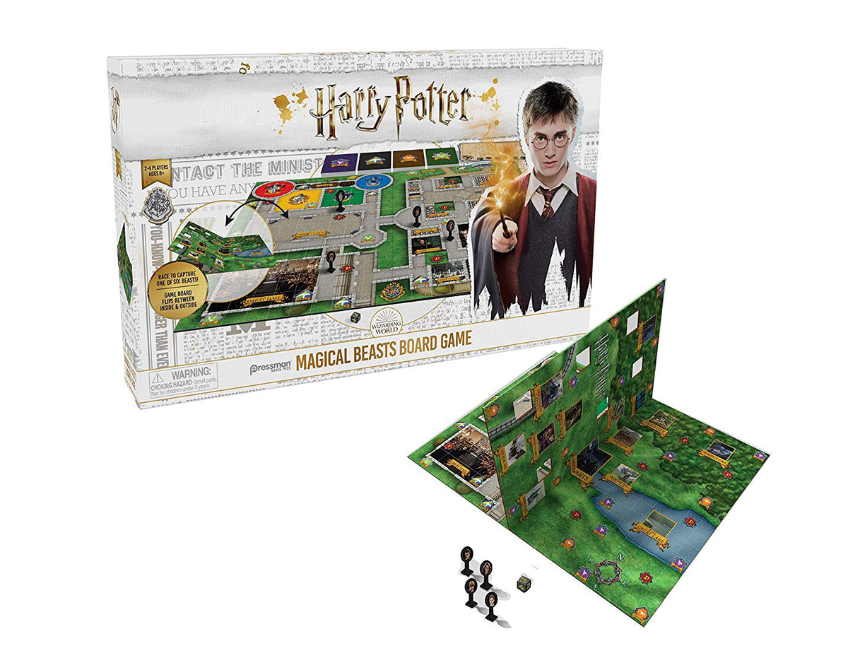 HARRY POTTER MAGICAL BEASTS BOARD GAMES