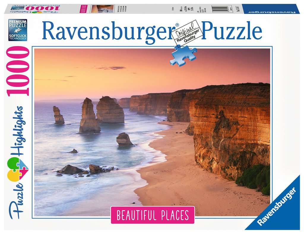 RAVENSBURGER - GREAT OCEAN ROAD - AUSTRALIA 1000PC | RAVENSBURGER | Toyworld Frankston