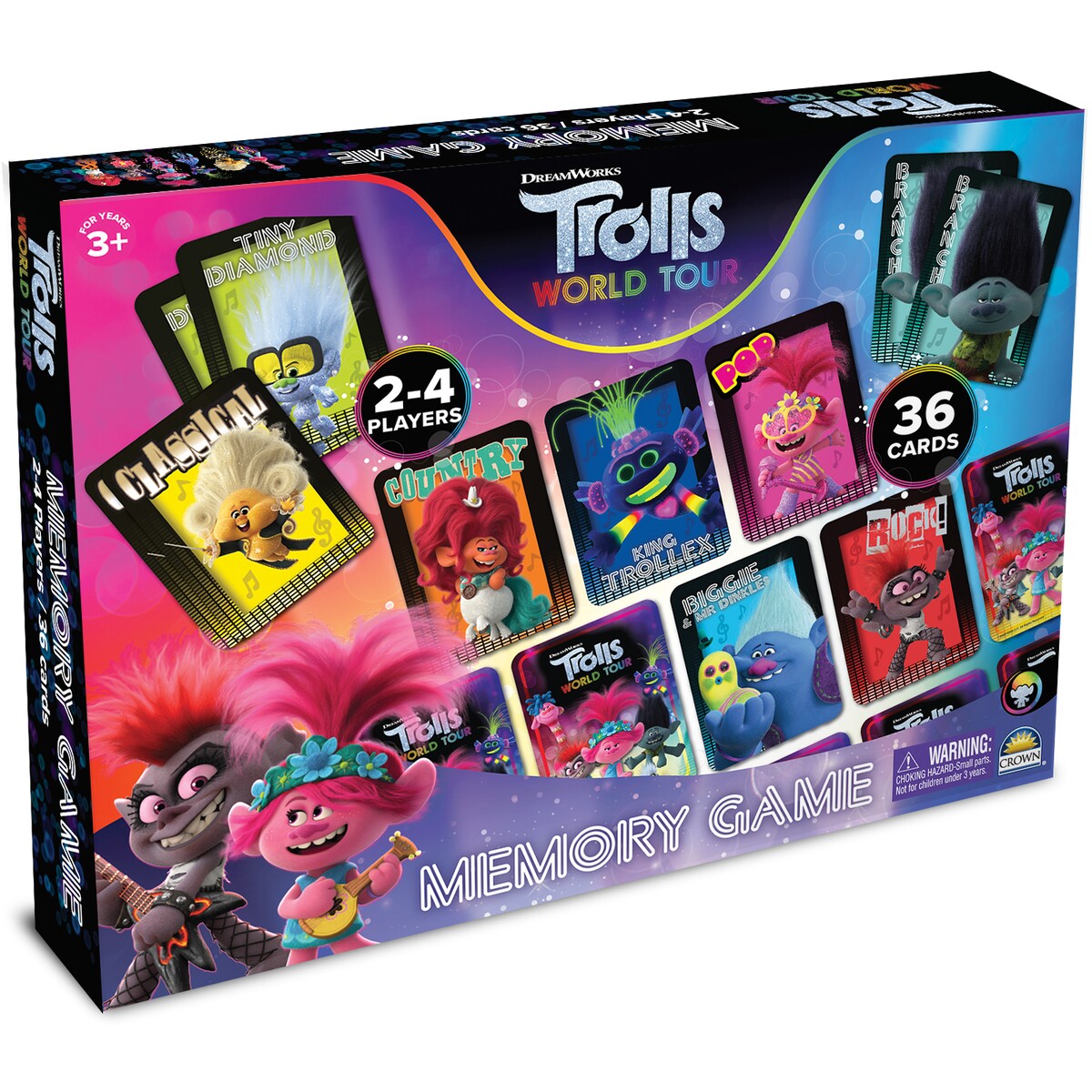 TROLLS 2 MEMORY GAME