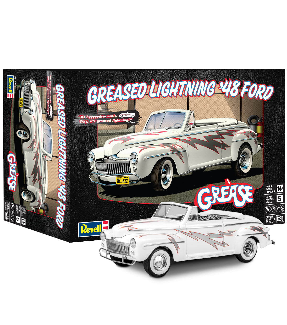 REVELL GREASED LIGHTNING '48 FORD CONVERTIBLE | REVELL | Toyworld Frankston