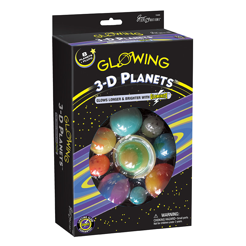 GLOWING 3D PLANETS BOXED SET | Toyworld Frankston | Toyworld Frankston