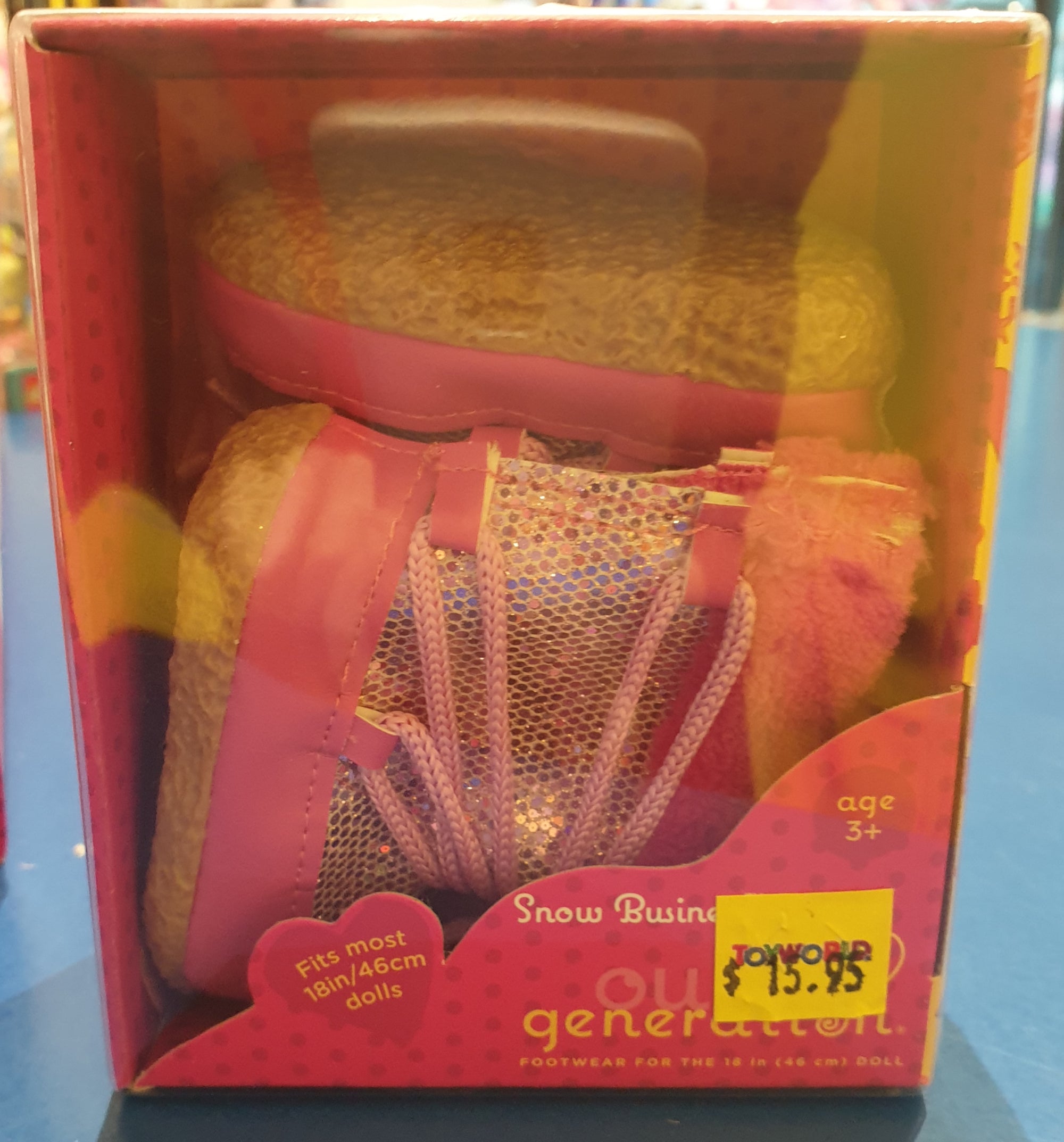 OUR GENERATION 18INCH DOLL SHOES SNOW BUSINESS | OUR GENERATION | Toyworld Frankston