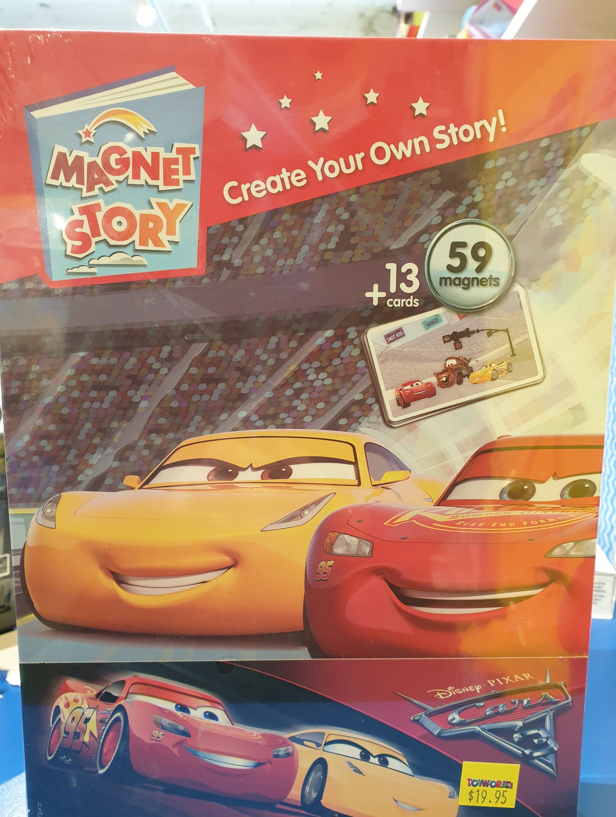 MAGNET STORY CARS 6 PIECES