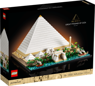 LEGO ARCHITECTURE  21058 GREAT PYRAMID OF GIZA