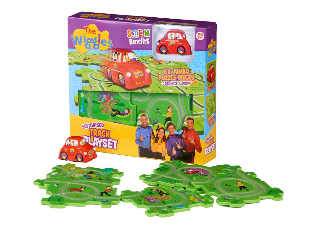 THE WIGGLES PUZZLE TRACKSET