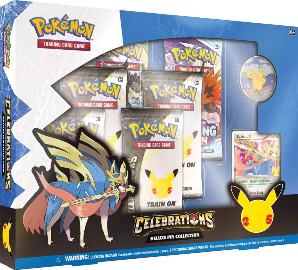 POKEMON TCG - CELEBRATIONS COLLECTION - DELUXE PIN COLLECTION