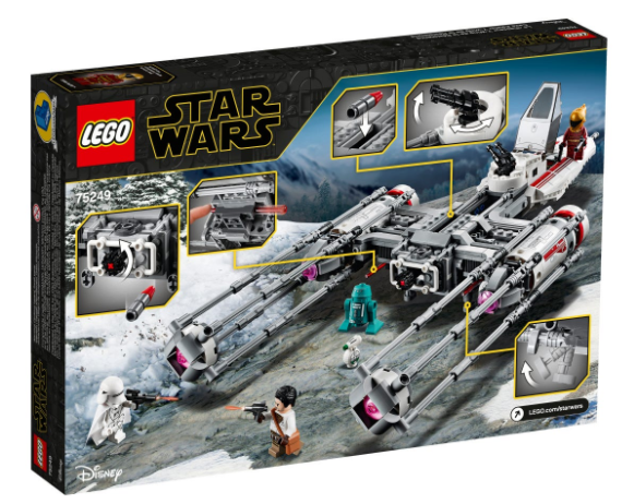 LEGO 75249 RESISTANCE Y-WING STAR-FIGHTER