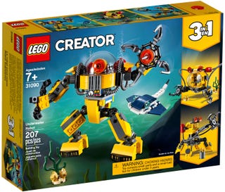 LEGO 31090 CREATOR UNDERWATER ROBOT | Toyworld Frankston | Toyworld Frankston