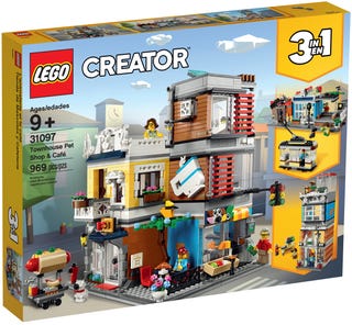 LEGO 31097 TOWNHOUSE PET SHOP & CAFE | Toyworld Frankston | Toyworld Frankston